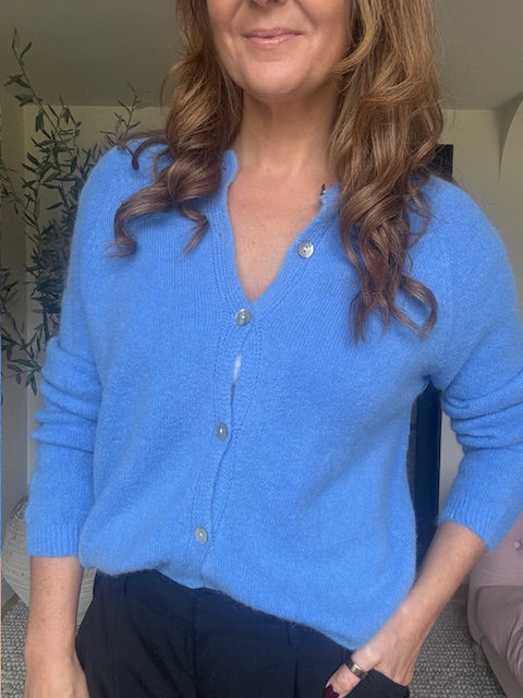 Cornflower Blue Cardigan