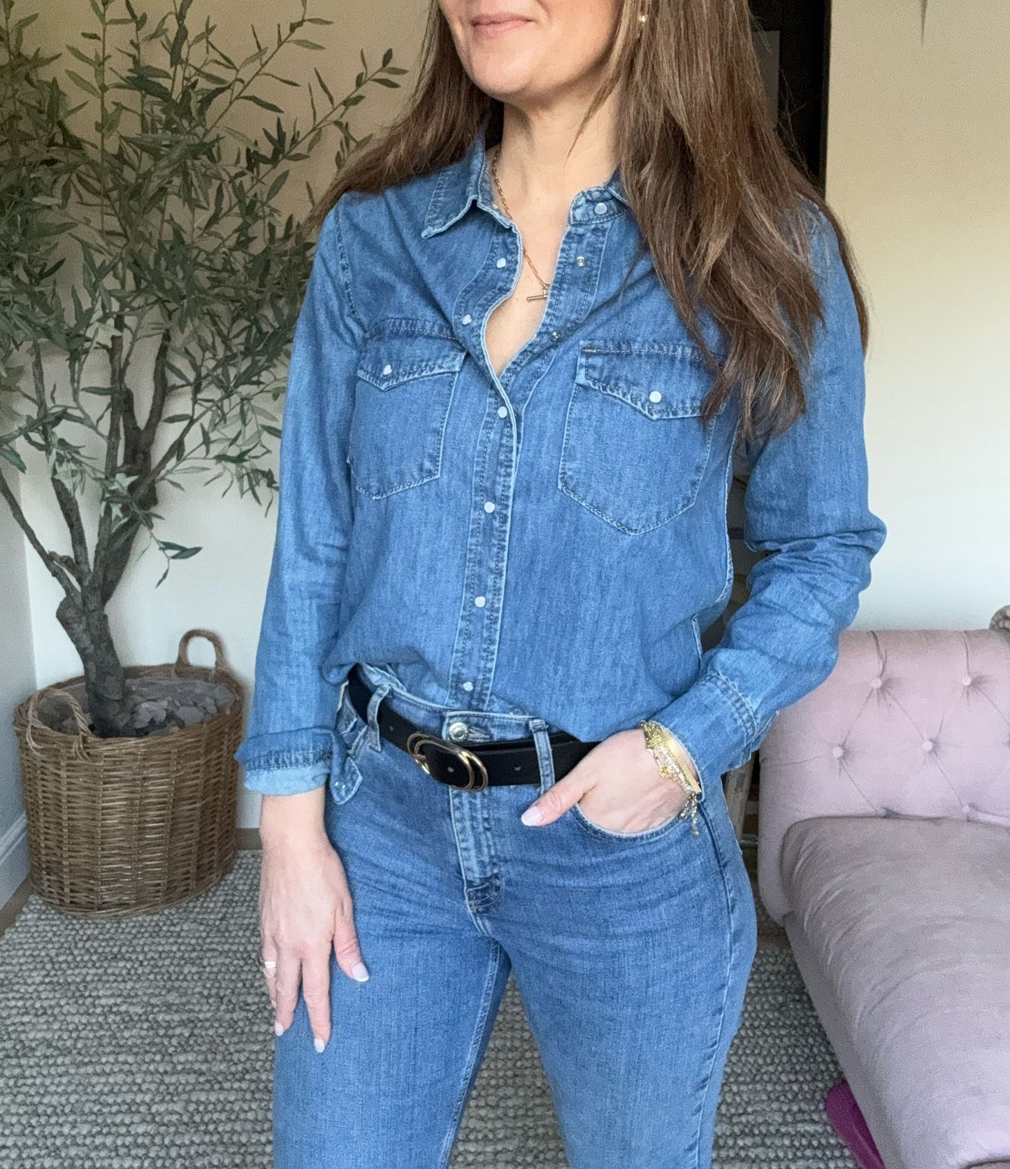 Sunny Studios Denim Shirt