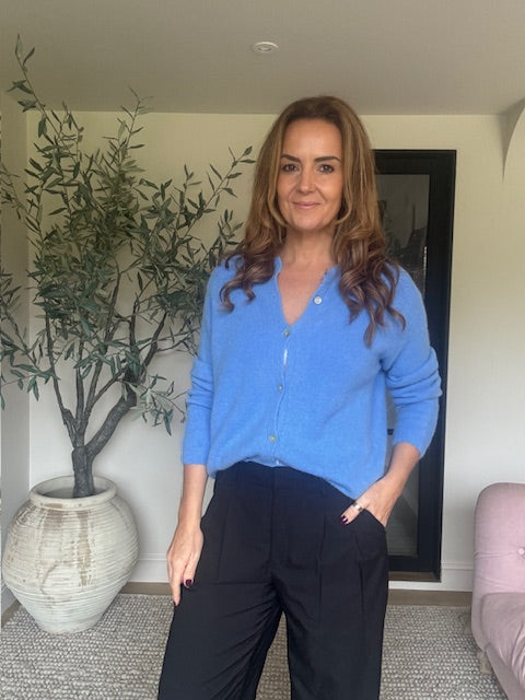 Cornflower Blue Cardigan
