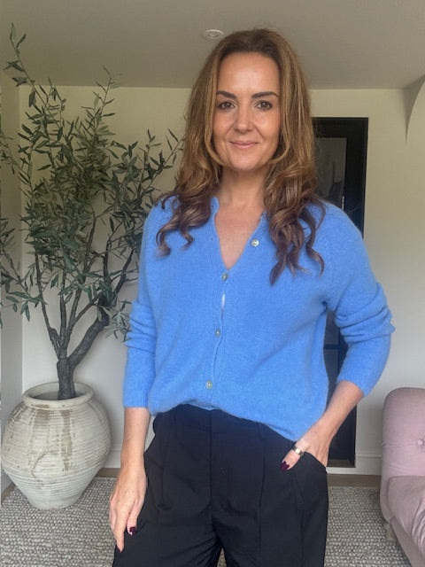 Cornflower Blue Cardigan